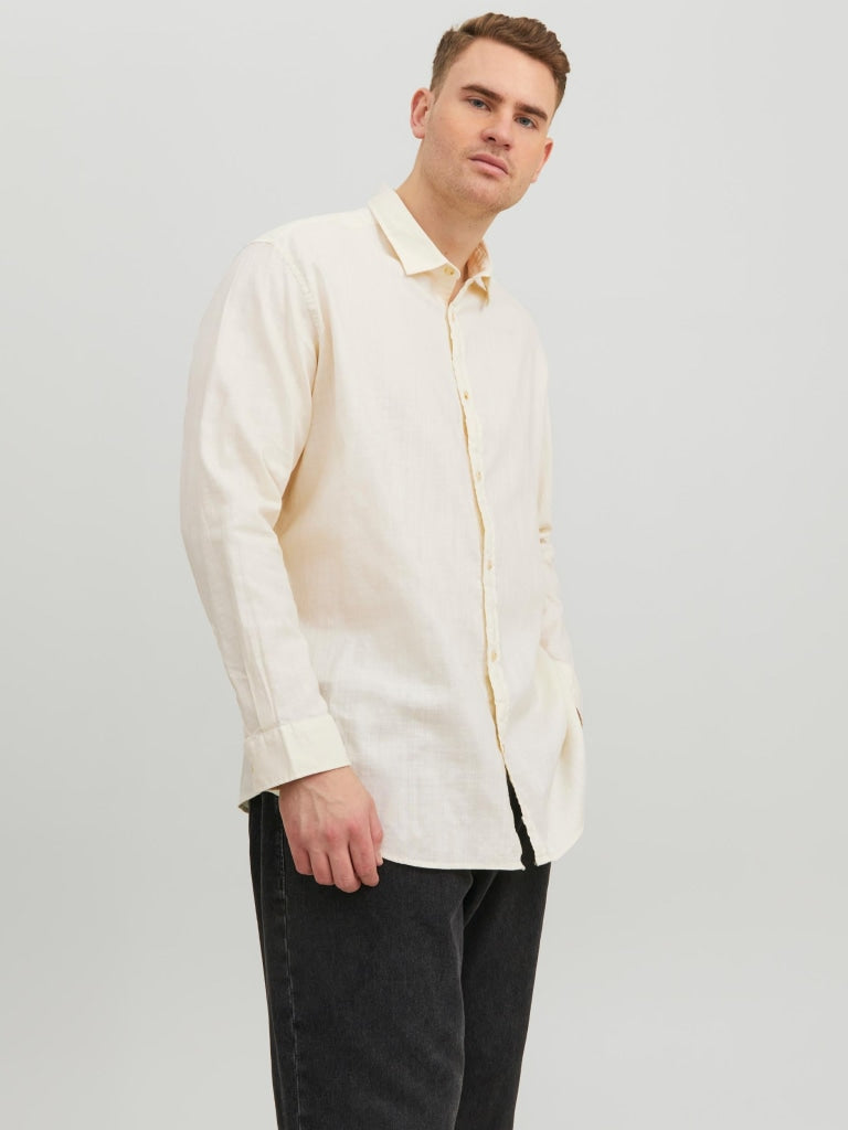 JJSLUB SHIRT LS PLS 12231764 - CAMICIA UOMO