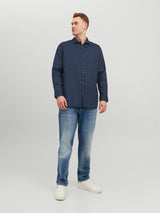 JJSLUB SHIRT LS PLS 12231764 - CAMICIA UOMO