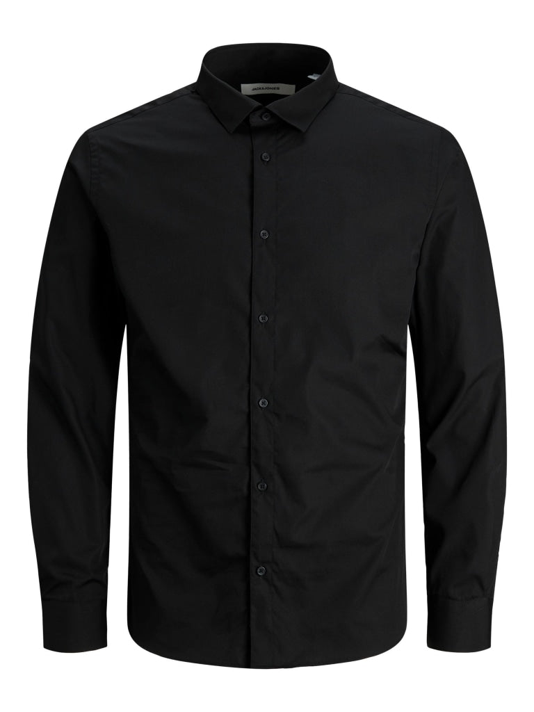 Jack & Jones Camicia Uomo Slim 12187222 - BLACK / L- - 