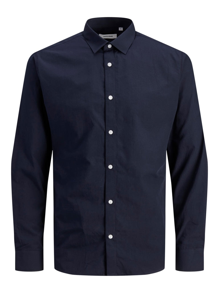 Jack & Jones Camicia Uomo Slim 12187222 - Navy Blazer / L- -