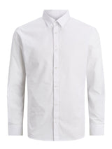 Jack & Jones Camicia Uomo Slim 12187222 - WHITE / L- - 