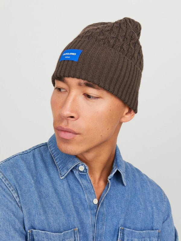 JACCOSY CABLE KNIT BEANIE 12247260 - CAPPELLO UOMO INVERNALE