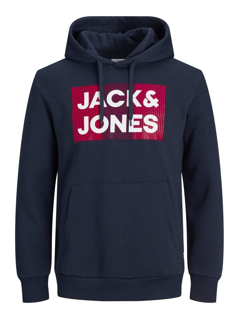 Jack & Jones Felpa con Cappuccio taglie forti 12163777 - 