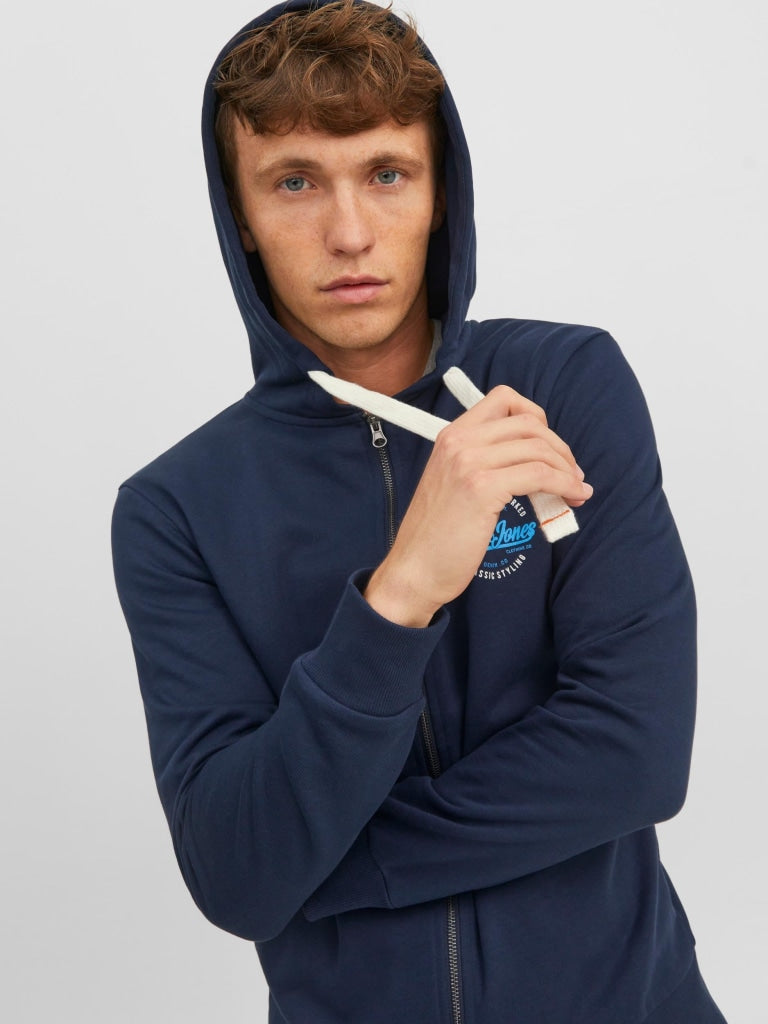 JJMIKK SWEAT ZIP HOOD 12236179 - MAGLIERIA & FELPE UOMO