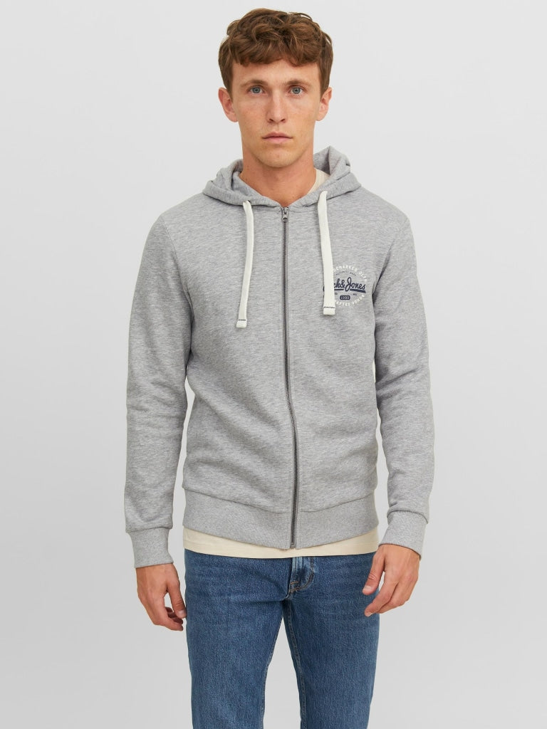 JJMIKK SWEAT ZIP HOOD 12236179 - MAGLIERIA & FELPE UOMO