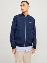 JJOLIVER BOMBER 12249372 - Navy Blazer / L- - GIUBBOTTO UOMO