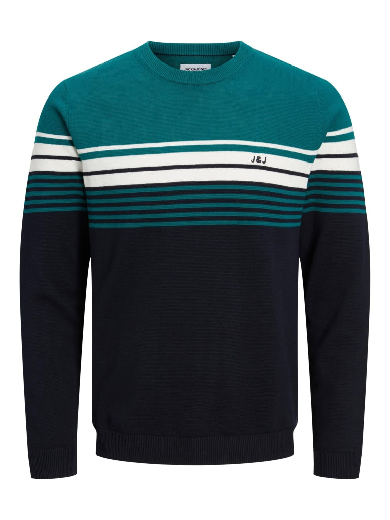 JJJEANSWEAR KNIT CREW NECK JNR 12224159 - ABBIGLIAMENTO 