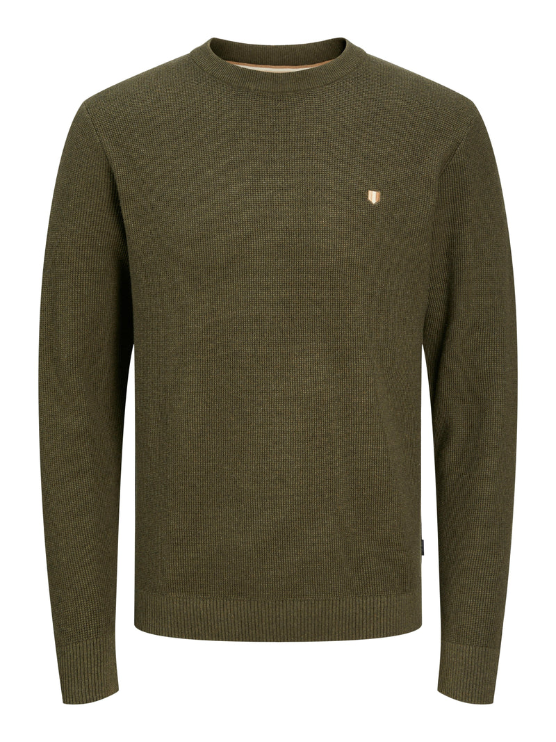 JPRBLURONY KNIT CREW NECK 12259684 - MAGLIERIA & FELPE UOMO