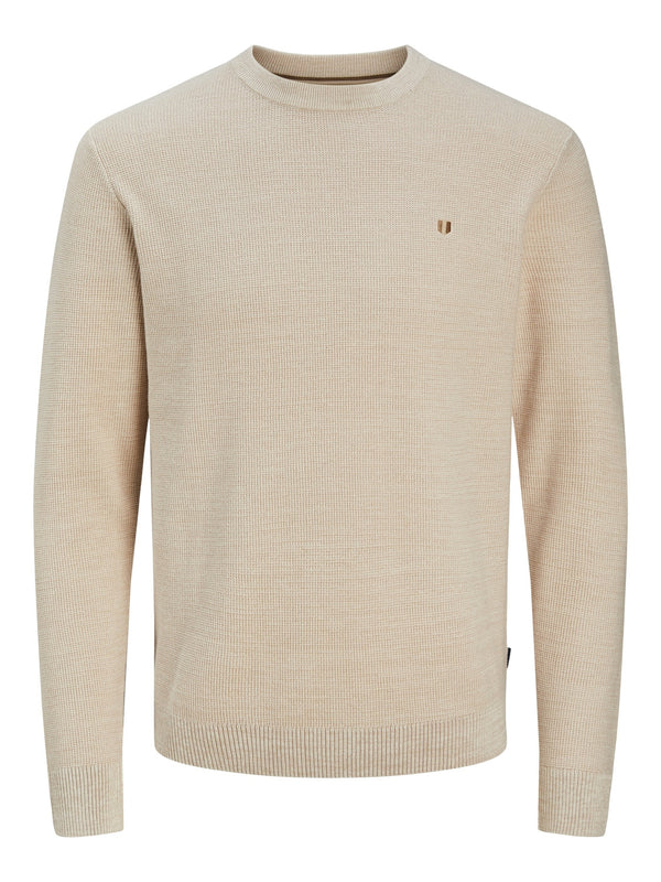 JPRBLURONY KNIT CREW NECK 12259684 - MAGLIERIA & FELPE UOMO