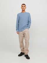 JPRBLUROY KNIT CREW 12226614 - MAGLIERIA & FELPE UOMO