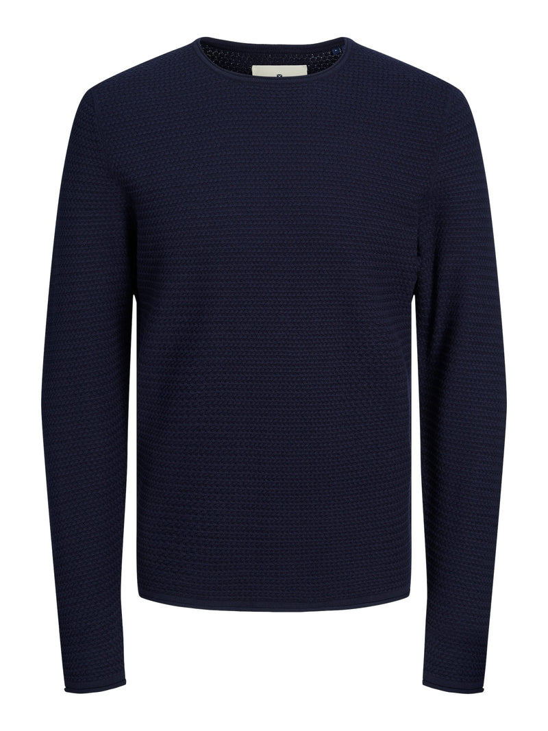 JPRBLUMIGUEL KNIT CREW NECK NOOS.12238557 - MAGLIERIA &