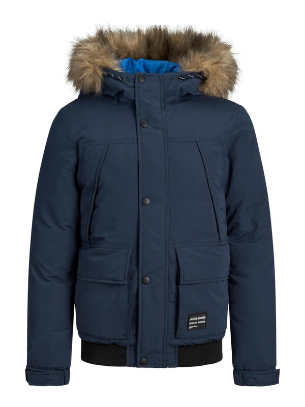 Jack & Jones JJSUPER BOMBER JR 12190689 - Navy Blazer / 128-
