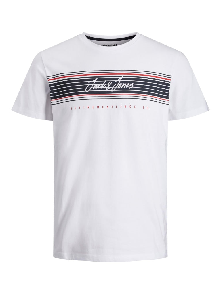 Jack & Jones Junior JJLEO TEE SS JNR 12200820 - WHITE / 152 