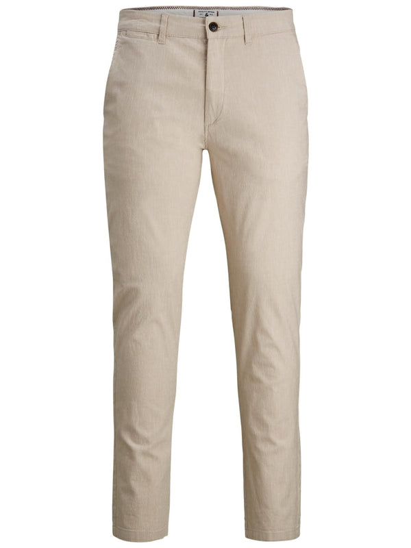 Jack & Jones Junior JPSTMARCO JJDAVE LINEN AKM WHITE PEP JNR