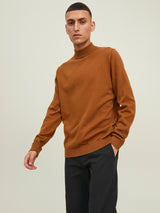 JJEEMIL KNIT MOCK NECK 12252123 - MAGLIERIA & FELPE UOMO