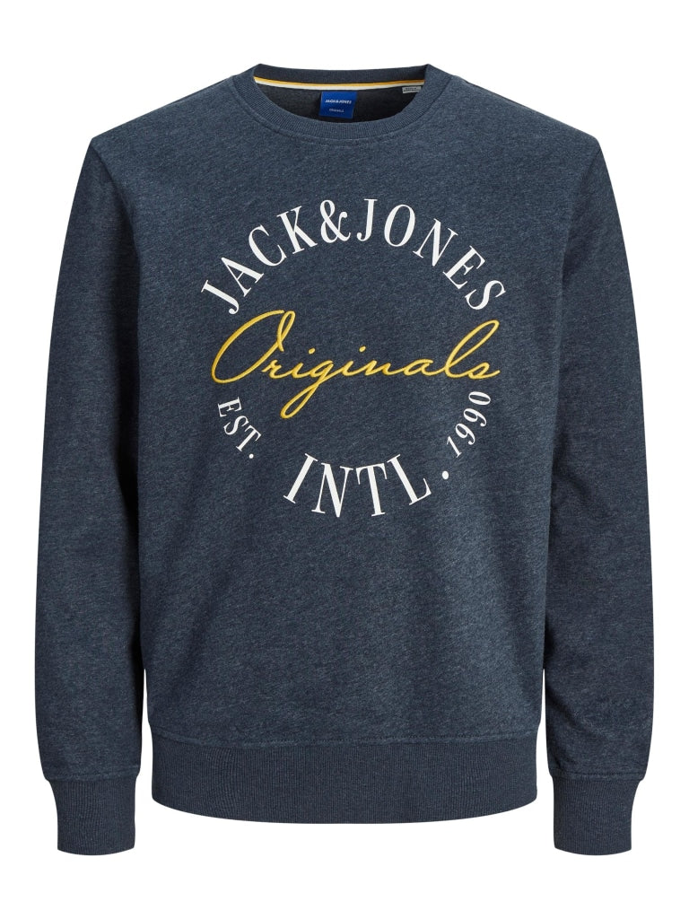 JORWILLOW SWEAT CREW NECK LN 12216540 - Navy Blazer / L- - 