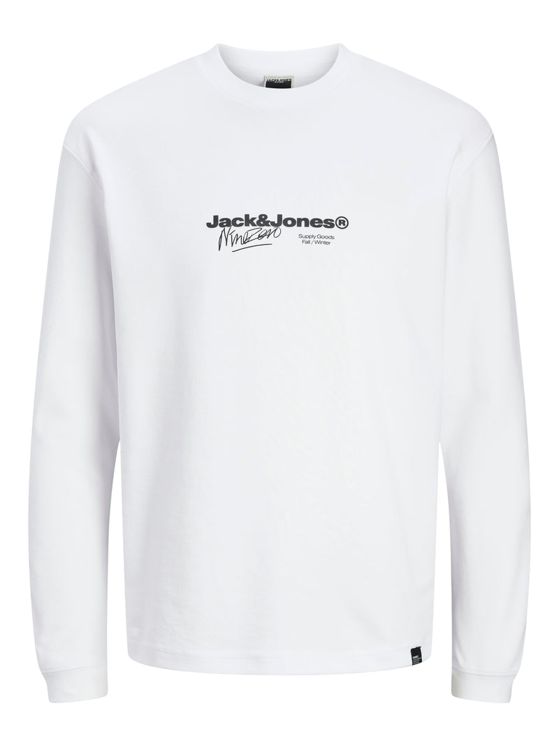 Jack & Jones Maglietta in Cotone Manica Lunga 12265426