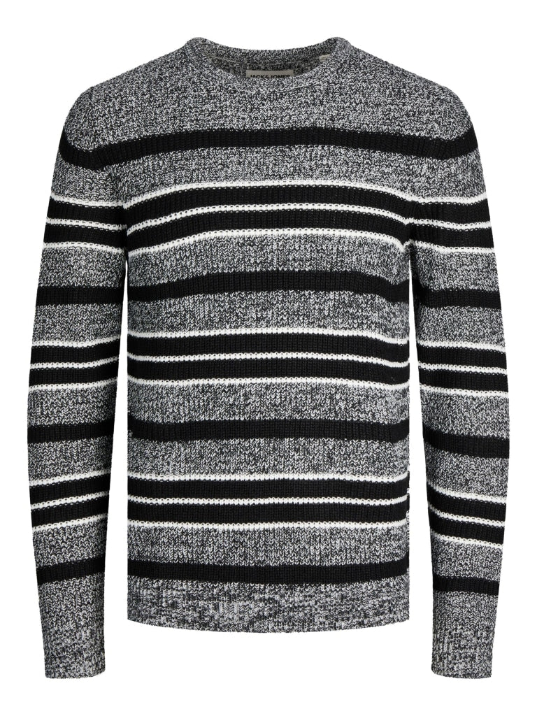 JCOTWIST STRIPED KNIT CREW NECK 12243000 - MAGLIERIA & FELPE