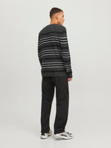 JCOTWIST STRIPED KNIT CREW NECK 12243000 - MAGLIERIA & FELPE