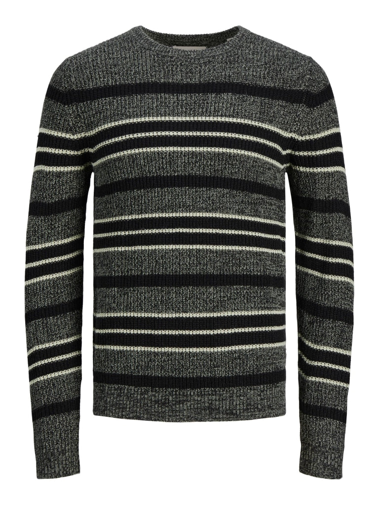 JCOTWIST STRIPED KNIT CREW NECK 12243000 - MAGLIERIA & FELPE