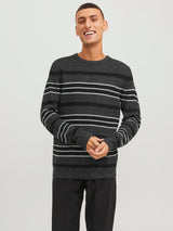 JCOTWIST STRIPED KNIT CREW NECK 12243000 - MAGLIERIA & FELPE