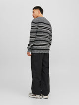 JCOTWIST STRIPED KNIT CREW NECK 12243000 - MAGLIERIA & FELPE