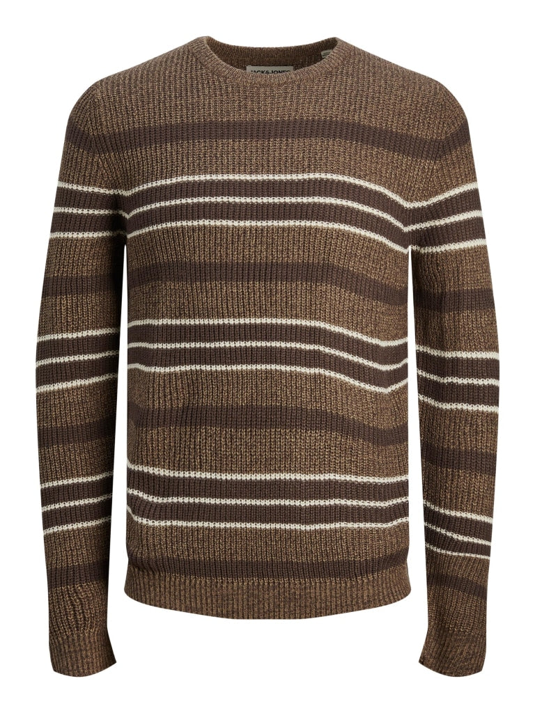 JCOTWIST STRIPED KNIT CREW NECK 12243000 - MAGLIERIA & FELPE