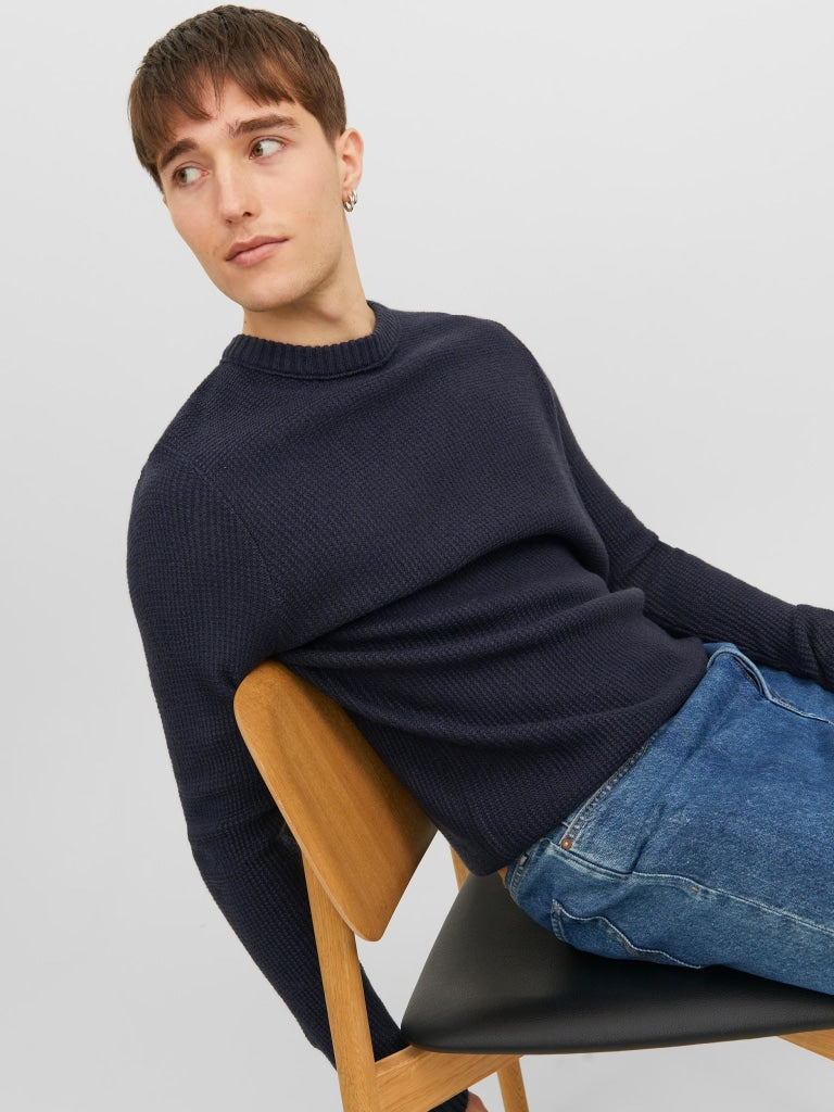 JORKYLE KNIT CREW NECK 12243116 - MAGLIERIA & FELPE UOMO