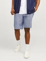 JPSTDAVE JJLINEN BLEND SHORTS PLS 12235793 - BERMUDA UOMO