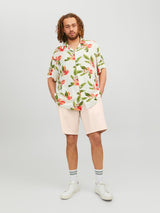 JPSTDAVE JJLINEN BLEND SHORTS PLS 12235793 - BERMUDA UOMO