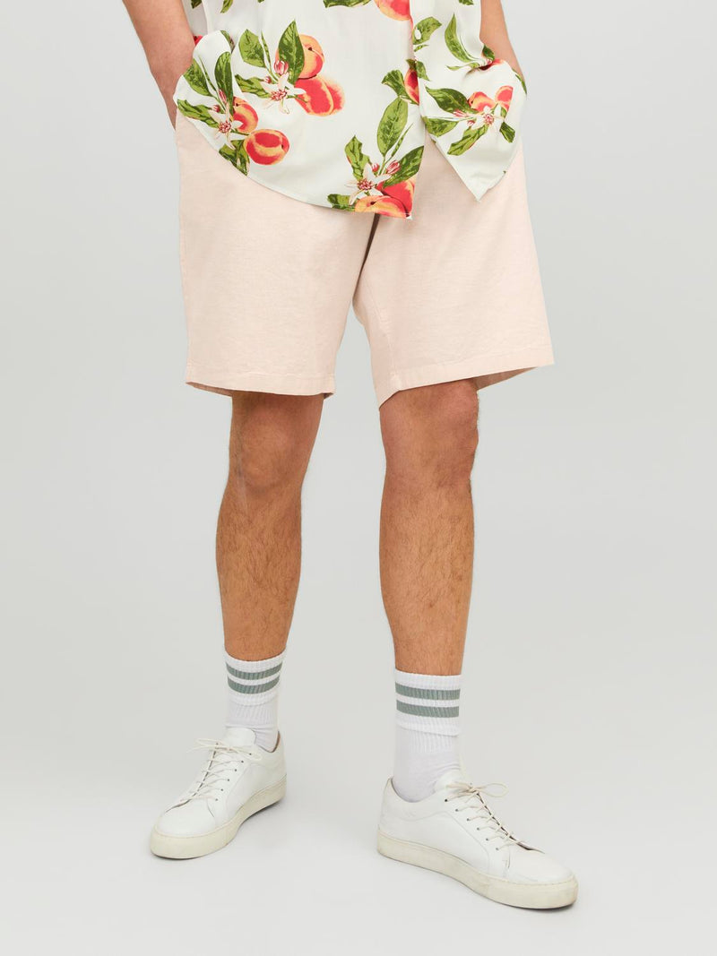 JPSTDAVE JJLINEN BLEND SHORTS PLS 12235793 - BERMUDA UOMO