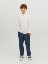 JPSTOLLIE JJDAVE LINEN DEK JNR 12230148 - ABBIGLIAMENTO