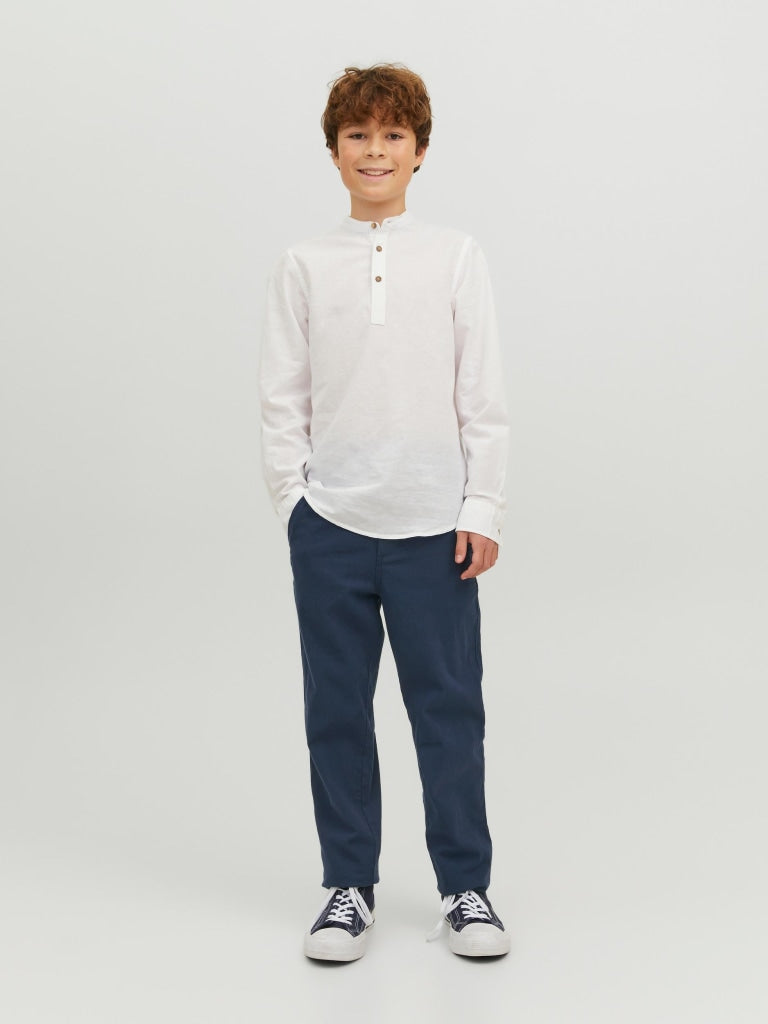 JPSTOLLIE JJDAVE LINEN DEK JNR 12230148 - ABBIGLIAMENTO