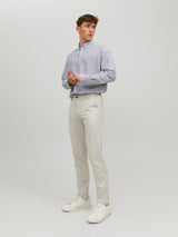 JPSTOLLIE JJDAVE LINEN DEK 12229227 - PANTALONE UOMO