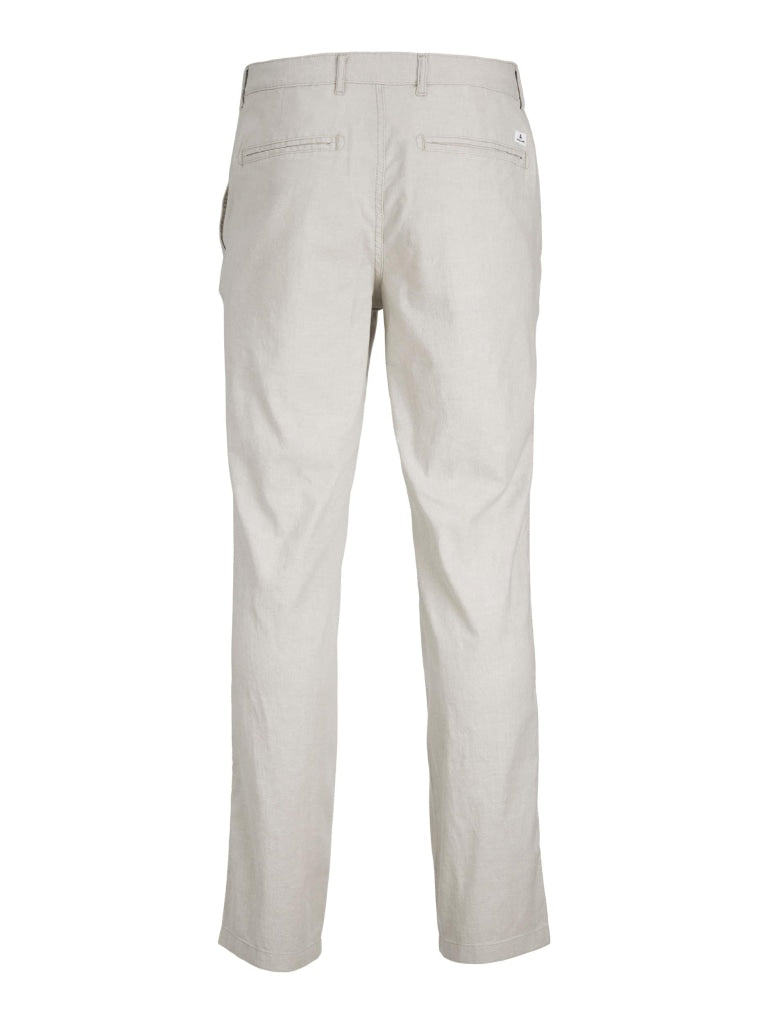 JPSTOLLIE JJDAVE LINEN DEK 12229227 - PANTALONE UOMO