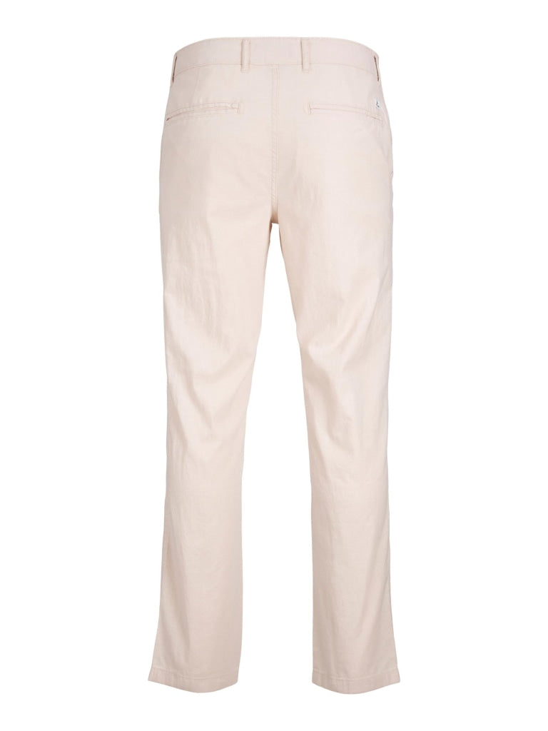 JPSTOLLIE JJDAVE LINEN DEK 12229227 - PANTALONE UOMO