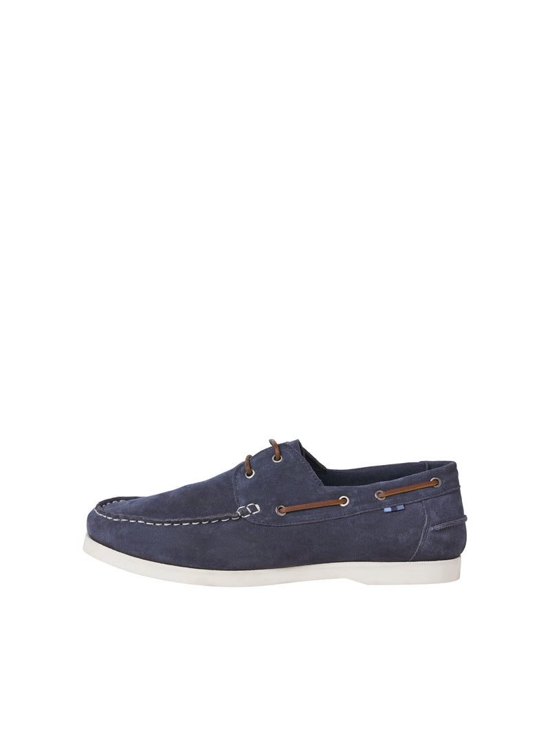 JFWGOLDERS SUEDE BOAT SHOE 12251187 - Navy Blazer / 40