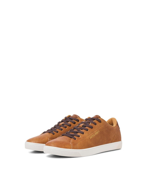 JFWBOSS PU SNEAKER NOOS 12203642 - COGNAC / 40-