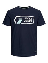 JCOLOGAN TEE SS CREW NECK NOOS 12204902 - Navy Blazer / XS-