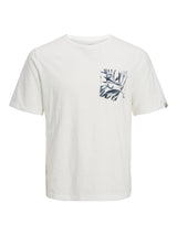 JORCRAYON POCKET TEE SS CREW NECK JNR 12230800 - Cloud