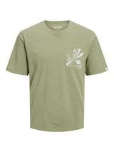 JORCRAYON POCKET TEE SS CREW NECK JNR 12230800 - Oil Green /