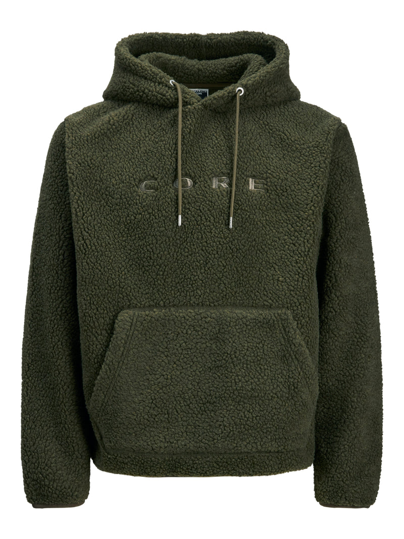 JCOFLARE TEDDY SWEAT HOOD 12285678 - MAGLIERIA & FELPE UOMO