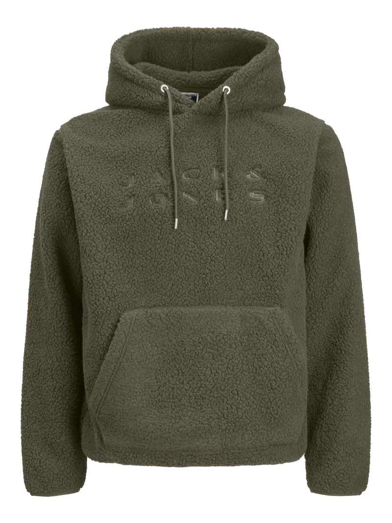 JCOFLARE TEDDY SWEAT HOOD 12285678 - MAGLIERIA & FELPE UOMO