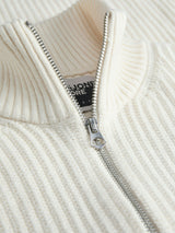 JCOGRID KNIT HALF ZIP 12283177 - MAGLIERIA & FELPE UOMO