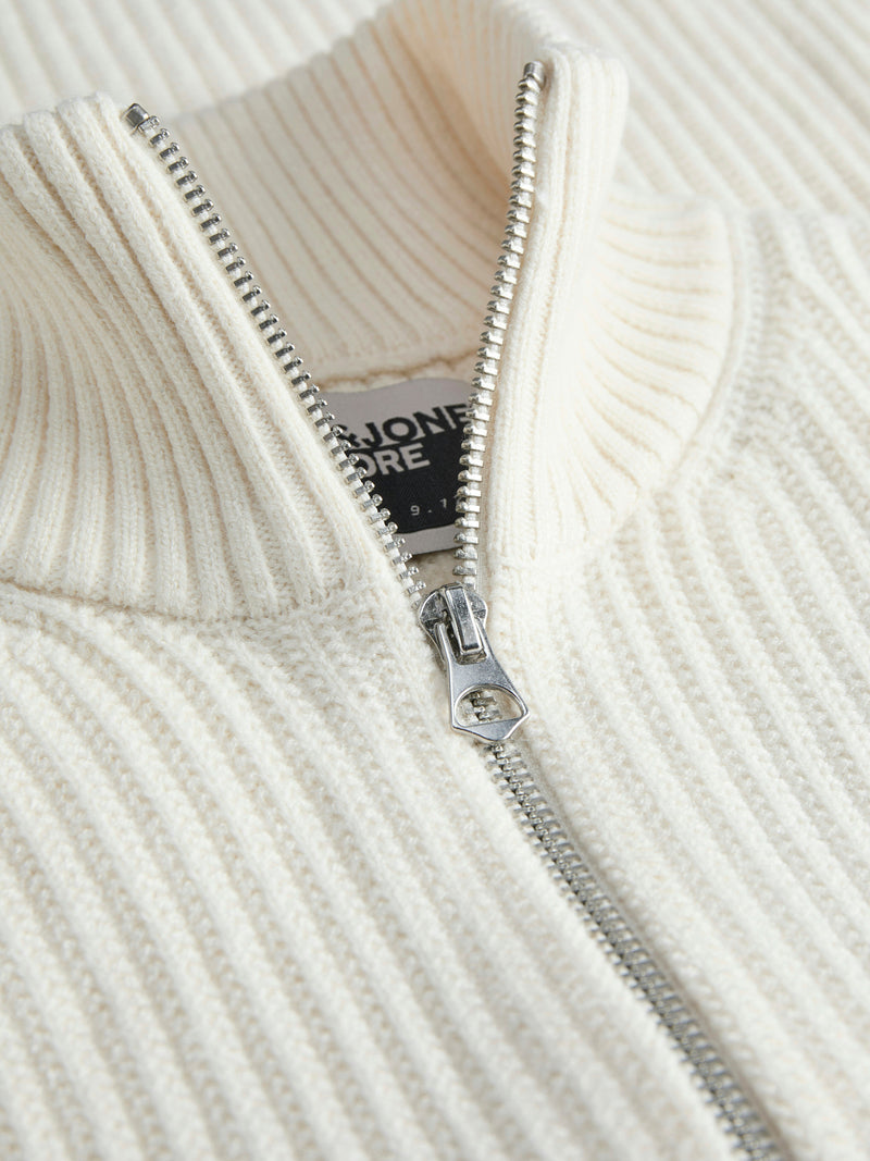 JCOGRID KNIT HALF ZIP 12283177 - MAGLIERIA & FELPE UOMO