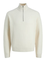 JCOGRID KNIT HALF ZIP 12283177 - MAGLIERIA & FELPE UOMO