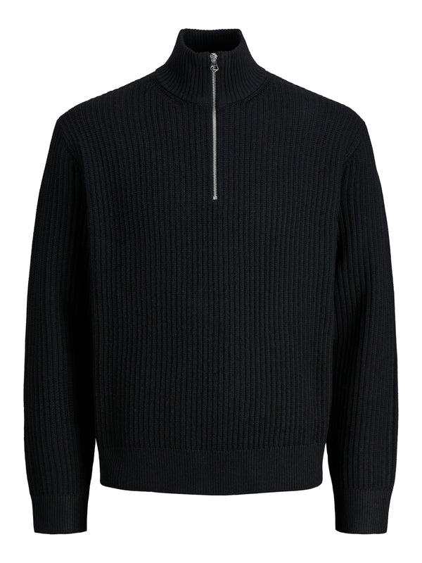 JCOGRID KNIT HALF ZIP 12283177 - MAGLIERIA & FELPE UOMO