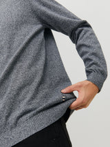 JJEBASIC KNIT CREW NECK NOOS 12137190 - MAGLIERIA & FELPE