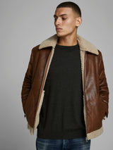JJEBASIC KNIT CREW NECK NOOS 12137190 - MAGLIERIA & FELPE