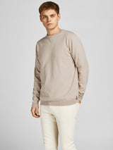 JJEBASIC KNIT CREW NECK NOOS 12137190 - MAGLIERIA & FELPE